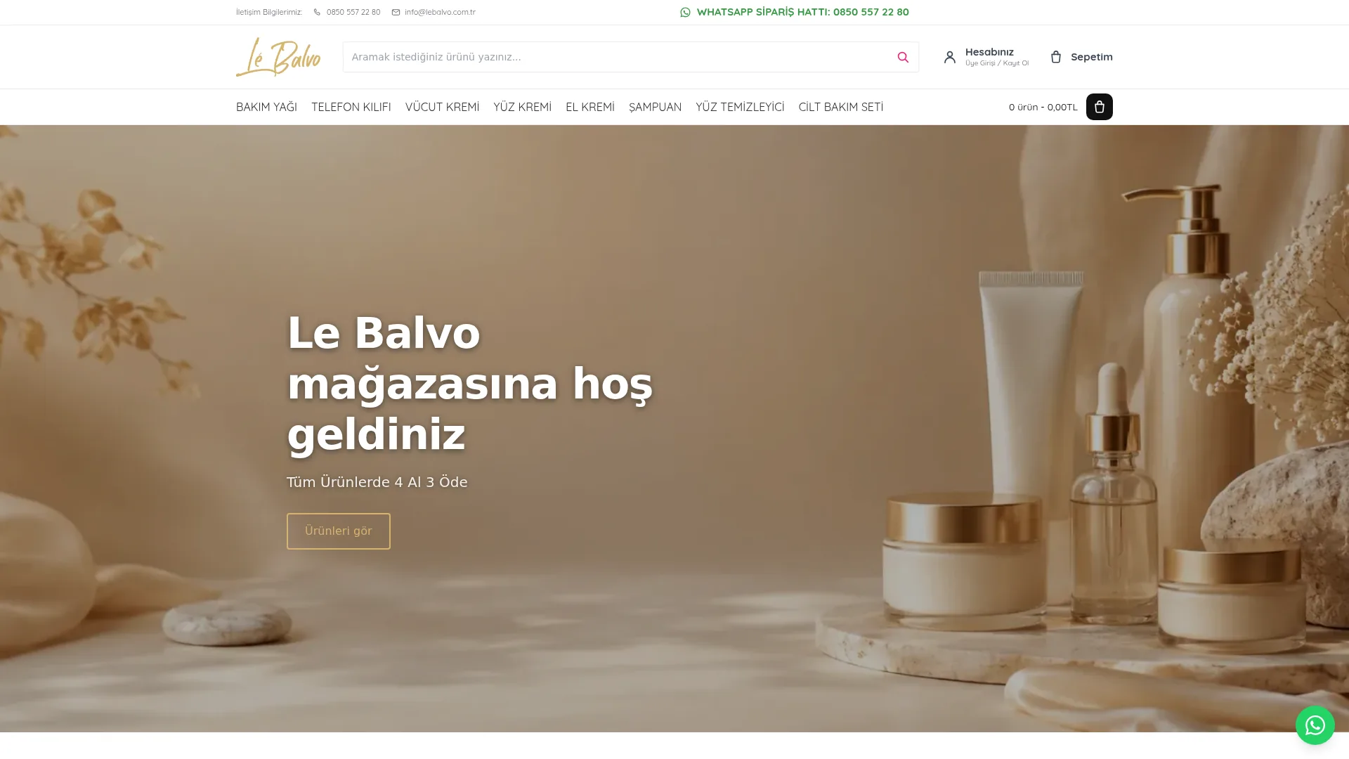 Le Balvo mağaza ekran görüntüsü