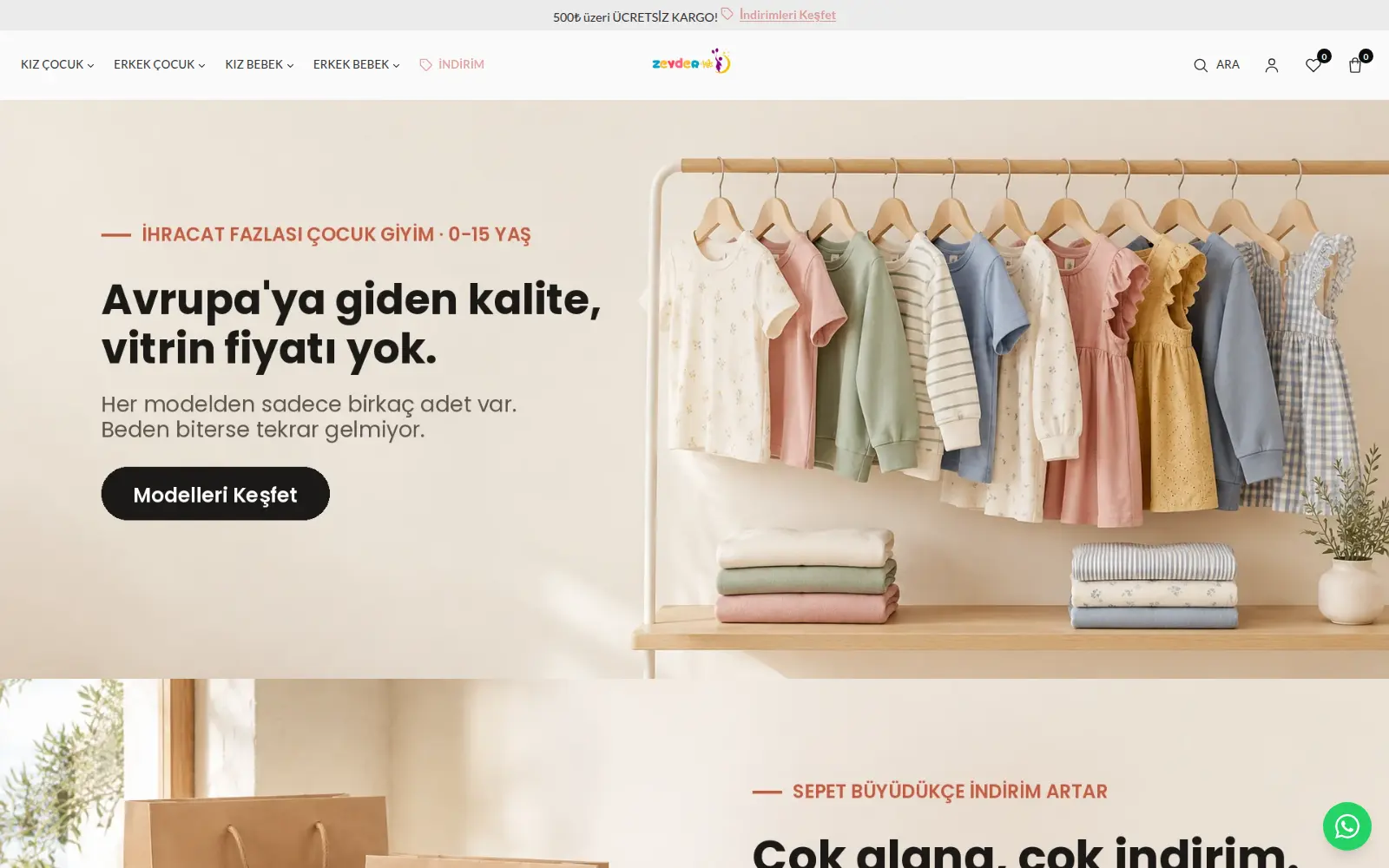 Zeyder Kids mağaza ekran görüntüsü